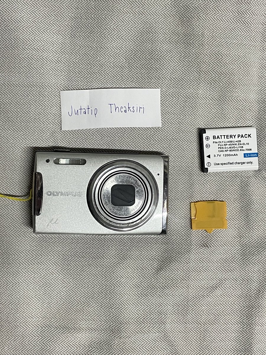 roseandbubb's tweet photo. กล้อง Olympus u 1060
💴ราคา 1500 รวมส่ง พร้อมโอนลดได้นิดหน่อย 
🎀 ตำหนิ: หน้าจอมีเดดพิกเซลนิดหน่อยเล็ก ๆ ไม่มี
ผลต่อรูปถ่ายค่ะ
✅ ภาพ วีดีโอ แฟลช ปุ่ม โหมด ซูมเข้า-ออกใช้งานปกติ
🛒 อุปกรณ์ : กล้อง แบต ตัวแปลงเมม
 
 #กล้องดิจิตอล #กล้องดิจิตอลมือสอง https://t.co/B4gUWSzxuA