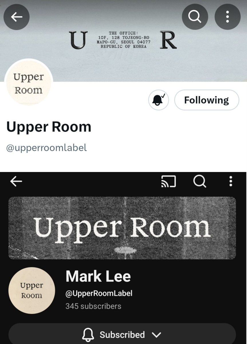 EternalMark99's tweet photo. 🐯MARK LEE — UPPER ROOM LABEL - The Beginning of His Own Legacy 🥹💙CEO Mark Lee — The Man of God 🤍✨

Follow and subscribe to Upper Room Label!

• Instagram: https://t.co/xCe4iNYWzL
• X (Twitter): https://t.co/fF2mPQfQZr
• YouTube: https://t.co/zjkLifQYoD https://t.co/a62pPr6bNC