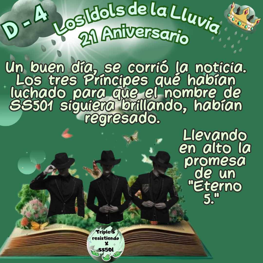 ElsaHC2_0's tweet photo. 📖 Un buen día, se corrió la noticia, el Trío UR-Man regresaba, ésta vez bajo el nombre de Double S 301. Así Heo Young Saeng, Kim Kyu Jong y Hyung Jun estaban de nuevo juntos en escena. 

#SS501
#Doubles301
#FIVEOONE 
#HyunSaengKyuMinJun
#21thAnniversary_Bibudol https://t.co/Jj11MmOOSM