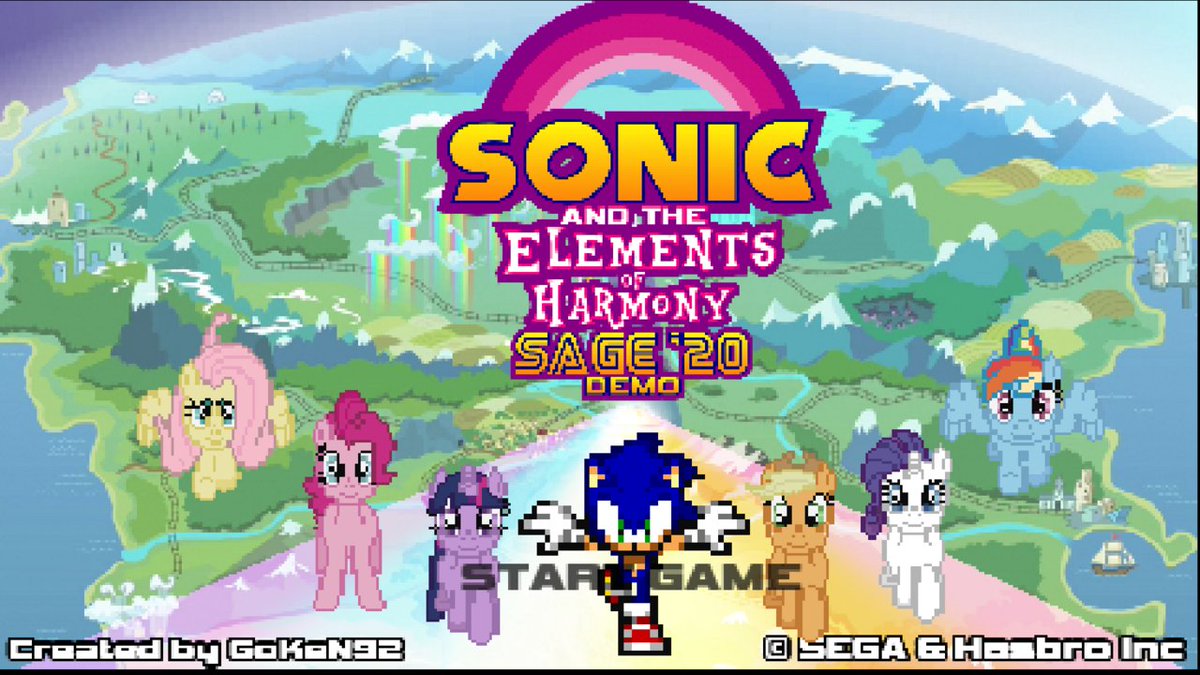 SonicFanGameBot's tweet photo. 'Sonic and the Elements of Harmony' (2020) by Goken-San92 (Demo)
https://t.co/oIKZeIL0hu https://t.co/MgEi76O3wn