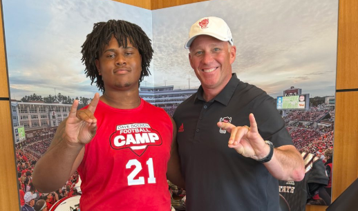 sixstarfootball's tweet photo. EVENT COVERAGE | Several talented prospects make noise at NC State Prospect Camp

📍 NC State  | Raleigh, NC
💪 Prospects brought the heat
📈 Stock-rising talent turned heads in front of the Wolfpack staff

🔥 Full recap + scouting reports
STORY ➡️https://t.co/gYbP1iHbIN

@CavinBates @JeremiahBurbage @RJGist224 @ZayHillary7 @dyaon_jackson @BrennanJewe11 @JordanXLewis24 @ButterMonroe29 @JabraylanPatt @DJ___Postell @ElijahQuinonez8 @Kamreaves_8 @TristianTurner8 @aidenwatts0 @1ancewatts @LoganYangQB1