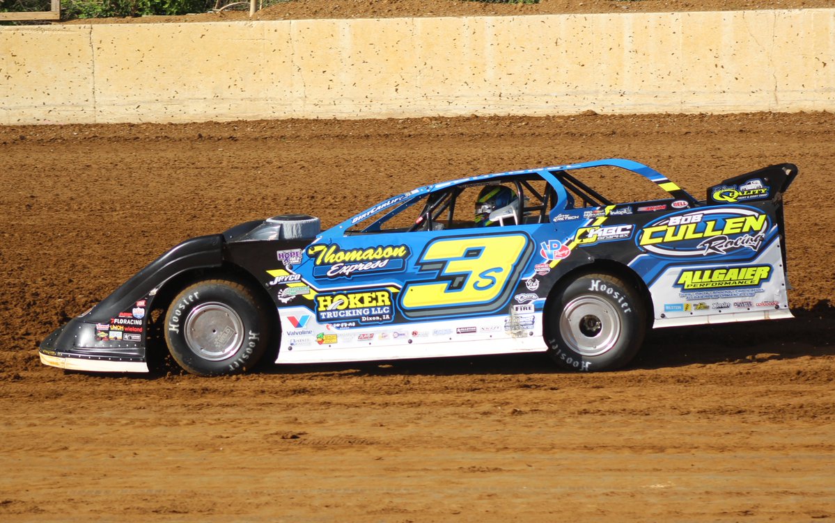 RichardAllenMSR's tweet photo. The winners of @FloRacing heats 4-6 @EldoraSpeedway were @KBM40B, @Nick_Hoffman2 &amp; @BSR_3s. #DirtLM https://t.co/yeaKQP4I0K