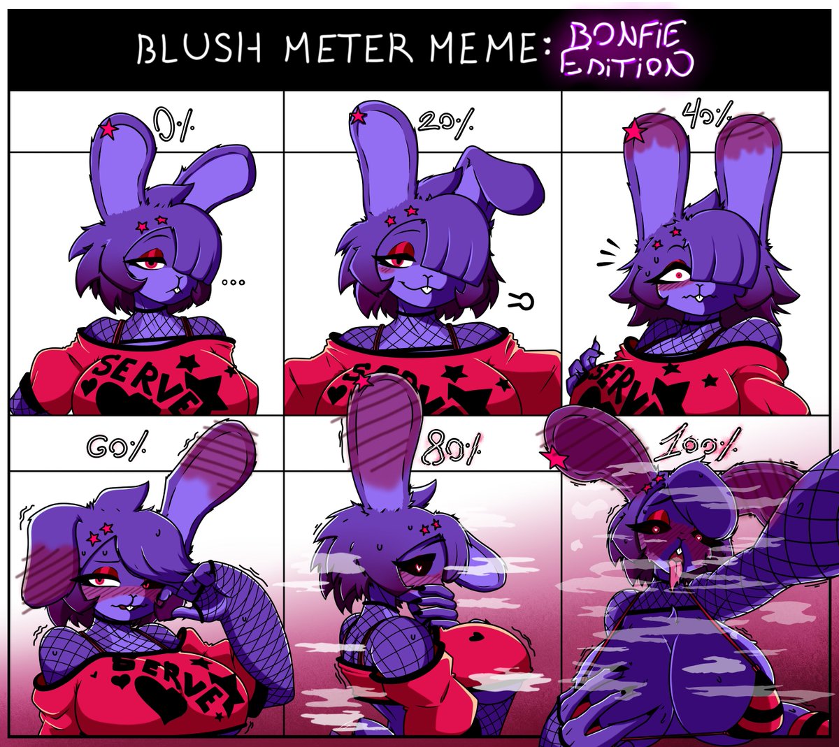 rome32074's tweet photo. Blush Metter Meme - BONFIE EDITION!
Inspired by: @CryptiaCurves https://t.co/a7qc6Fyyxa