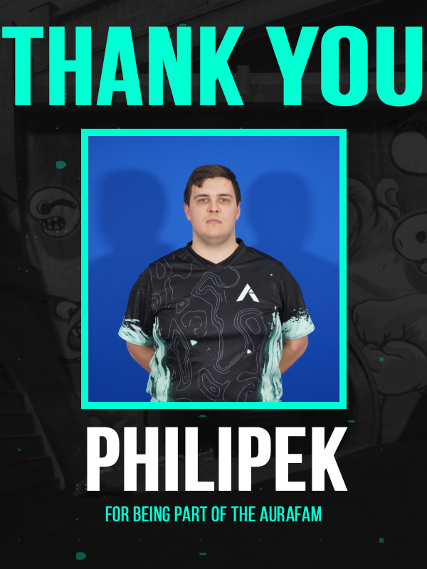 AuraEsportsNA's tweet photo. Today we say goodbye to two members of our CS roster.
Both @CS2NoVa and @Philipek_cs have represented the AURAFAM with fierce dedication, kindness and heart that most could only dream of matching.
Our time together has come to an end, but we hope it's a see you later and not a goodbye. 
Forever part of the AURAFAM.
Any team would be lucky to have either of these guys so someone pick them up!