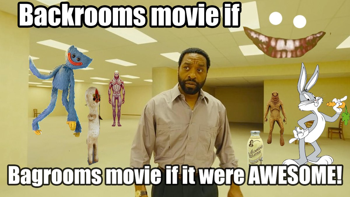 TranshumanistG's tweet photo. Thumbnail for my review of the Backrooms movie. https://t.co/0QPpdLEWys