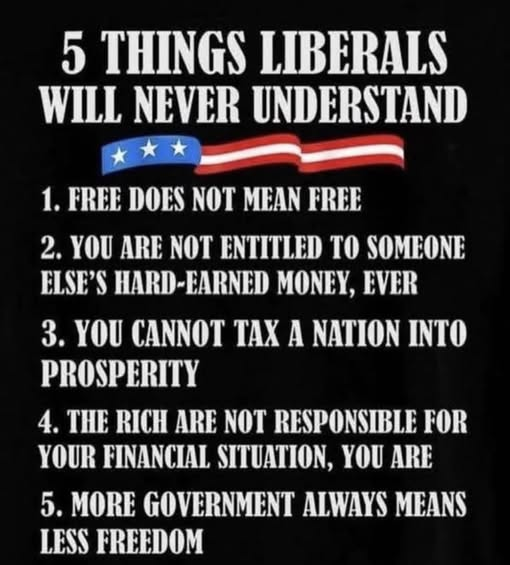 RYboating's tweet photo. These are all very true! 😉

This is why I never vote blue! https://t.co/oU3p91xrPo
