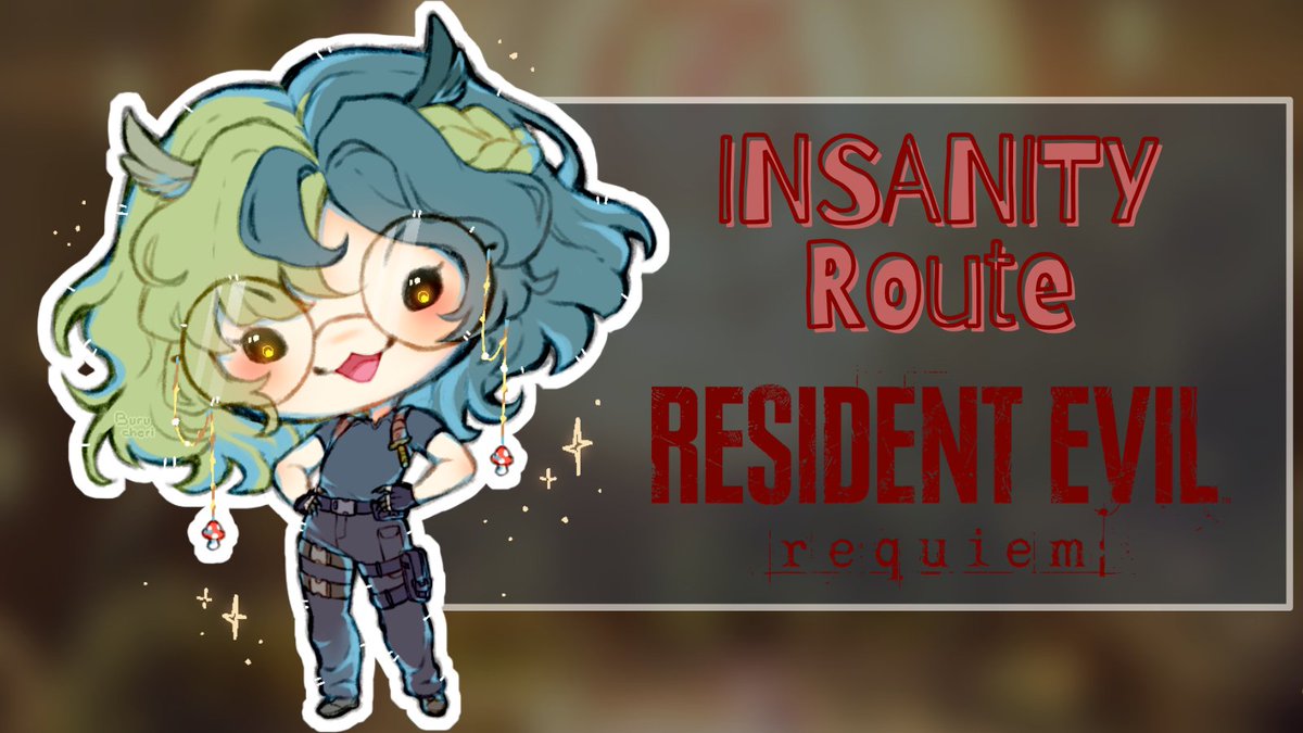 bearamisu's tweet photo. After a week and a half break I am back!
And what follows is more Resident Evil!   

This time we are going to finish the insanity route in which I cant rage quit!

See you tomorrow at: 3pm PDT / 6 pm EST https://t.co/nNPsxjckmd