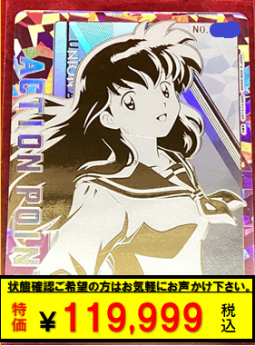 ユニオンアリーナ 最新弾 #犬夜叉 から ＃日暮かごめ シリアルAPの特価
