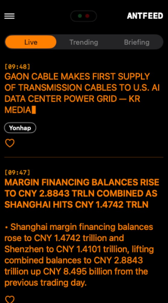 antfeedapp's tweet photo. BREAKING: GAON CABLE MAKES FIRST SUPPLY OF TRANSMISSION CABLES TO U.S. AI DATA CENTER POWER GRID — KR Media

The AI infrastructure buildout is increasingly becoming a power-grid story, with Korean cable and electrical-equipment names gaining attention as U.S. data centers drive demand for transmission cables, transformers, and grid capacity.

#GaonCable #KoreaStocks #KoreaMarkets #DataCenters #AIInfrastructure #PowerGrid #Electricity #TransmissionCables #EnergyInfrastructure #Semiconductors #AIChips #Kospi #Kosdaq $EWY $KORU