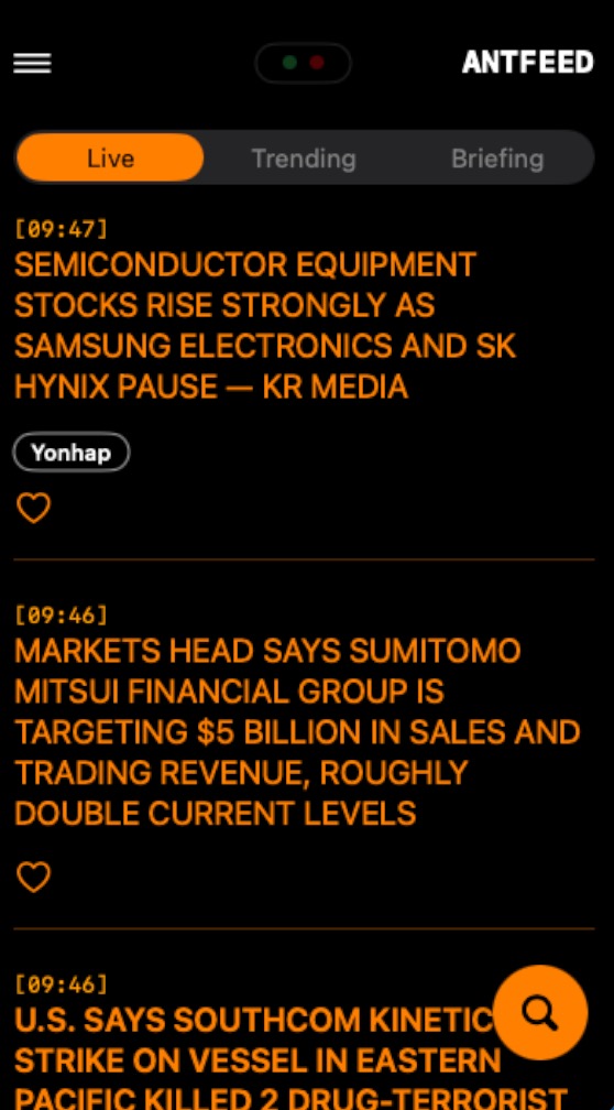 antfeedapp's tweet photo. BREAKING: SEMICONDUCTOR EQUIPMENT STOCKS RISE STRONGLY AS SAMSUNG ELECTRONICS AND SK HYNIX PAUSE — KR Media

The move suggests investors are rotating into Korea’s chip-equipment supply chain as the memory rally broadens beyond Samsung and SK Hynix, with AI-driven capex still supporting the semiconductor cycle.

#Samsung #SamsungElectronics #SKHynix #KoreaSemis #SemiconductorEquipment #Semiconductors #MemoryChips #DRAM #HBM #AIChips #KoreaStocks #Kospi #Kosdaq #TechStocks $KORU $DRAM $EWY