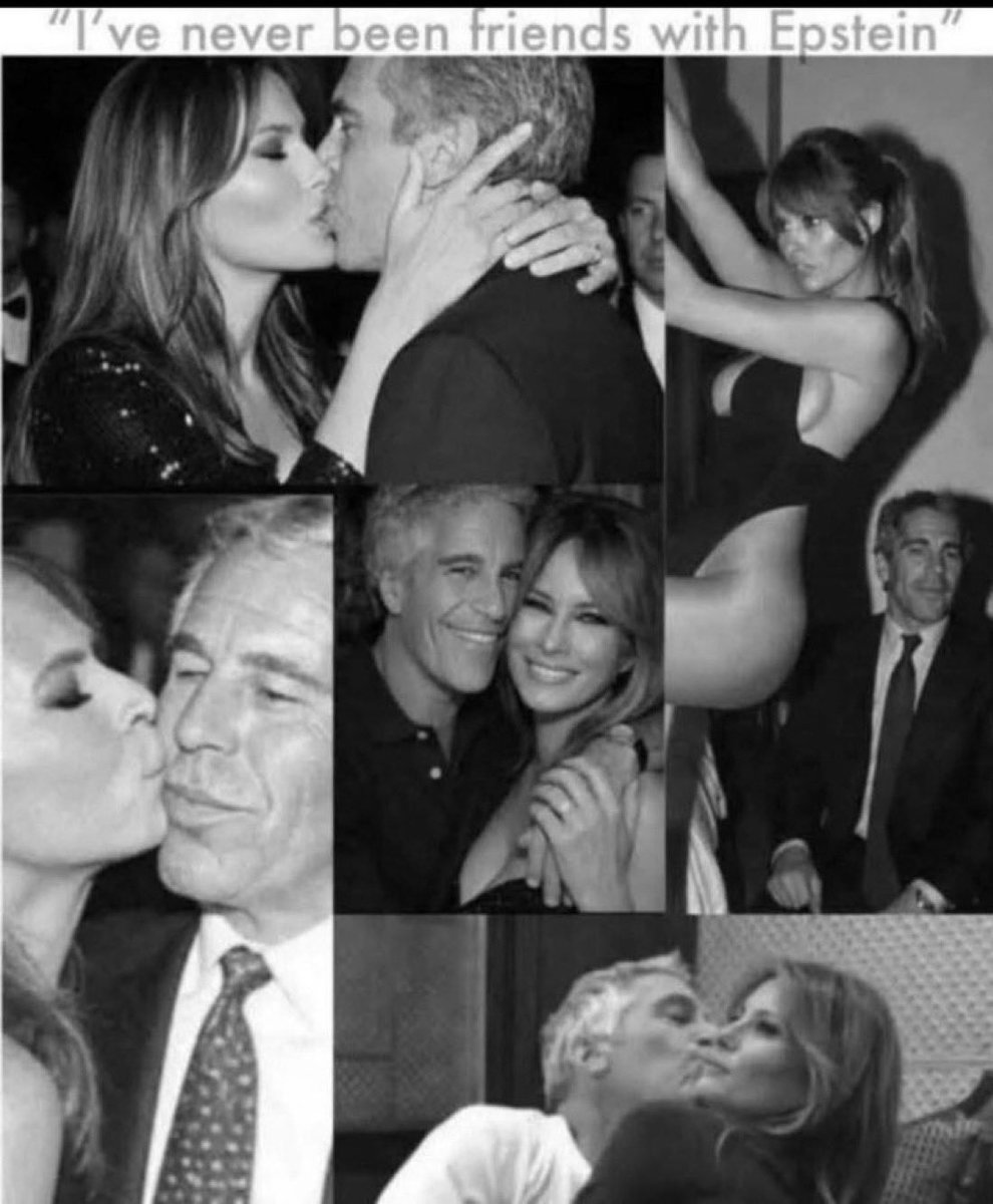 AMHotFlash's tweet photo. @MrDavX Get real! Melania was an Epstein groomer and a prostitute. Don’t give me that “paid escort sh*t!” https://t.co/sxlofT8YBB