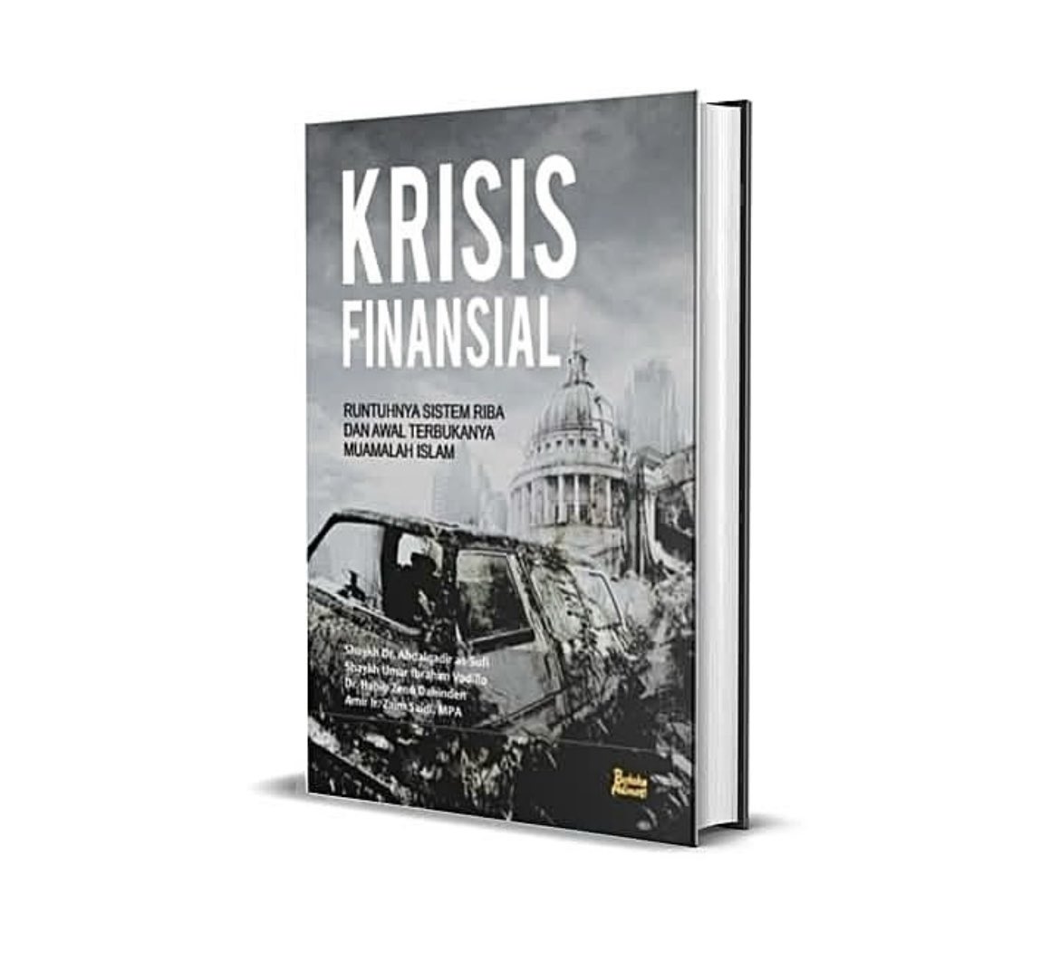 algazelian's tweet photo. Tema buku ini relevan, mengingat sistem finansial dunia terus menerus dalam keadaan krisis. Pada suatu titik nanti, seluruh sistem berbasis riba yang sangat rapuh ini akan ambruk berkeping-keping. Keruntuhnnya hanya soal waktu saja. Tanda-tanda dan gejalanya semakin jelas.

Krisis moneter, krisis perbankan, krisis finansial atau apapun sebutannya. Memang tidak ada yang bisa memastikan waktu datangnya. Tapi saat krisis itu kembali tiba, pastilah lebih dahsyat.

Price 75.000, IDR

Semoga bisa memberikan sedikit solusi, minat bisa DM ya.