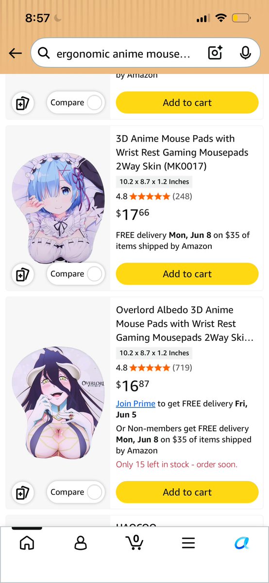 ether_ly's tweet photo. i want an aesthetic ergonomic mousepad but the shape i like for the padding is only ever on the anime gooner ones bro https://t.co/MmuJOWlZkW