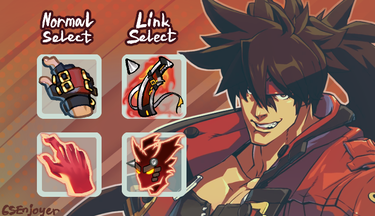 6SEnjoyer's tweet photo. Sol Badguy themed cursors. i had fun making these! the next one will be I-no or maybe Raven, i'm not sure yet... https://t.co/Vd2spHu8Ch