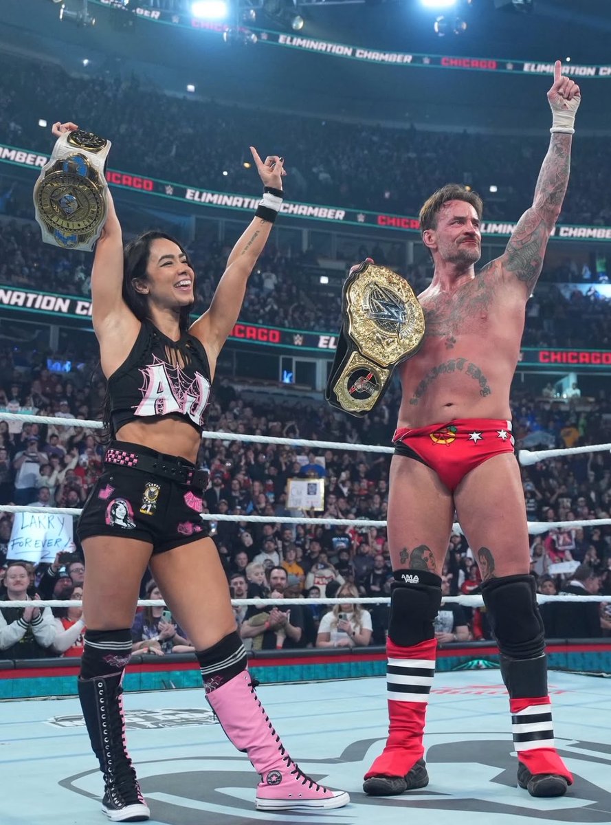 buncobs's tweet photo. in honor of pride month, show me your favorite wrestler and your flag(s)

<3 https://t.co/qOm9kA0Gzr