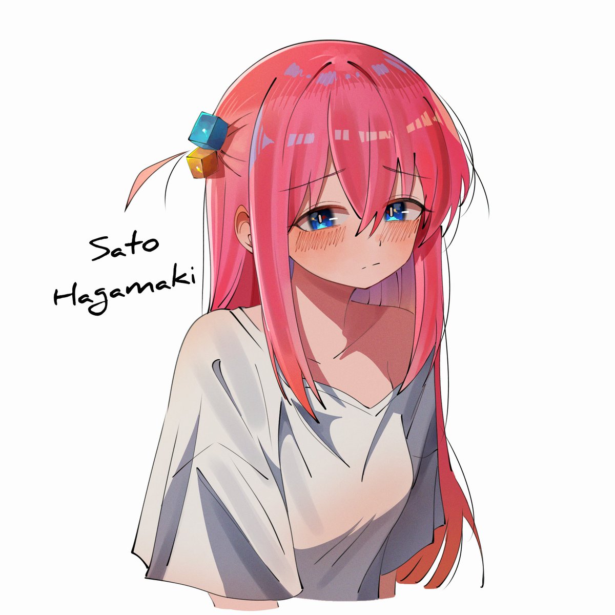 Sato_Hagamaki's tweet photo. Bocchi fanart!!

#anime #fanart #bocchi https://t.co/FtQqkphyQJ