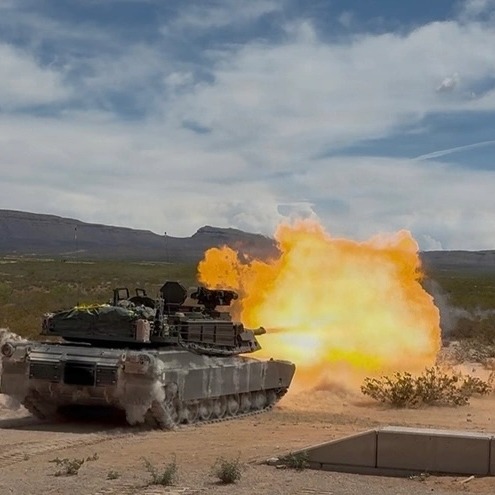 USArmy's tweet photo. Which Army system would you rather train on? HIMARS or the Abrams tank? https://t.co/UyC1xaeHxE
