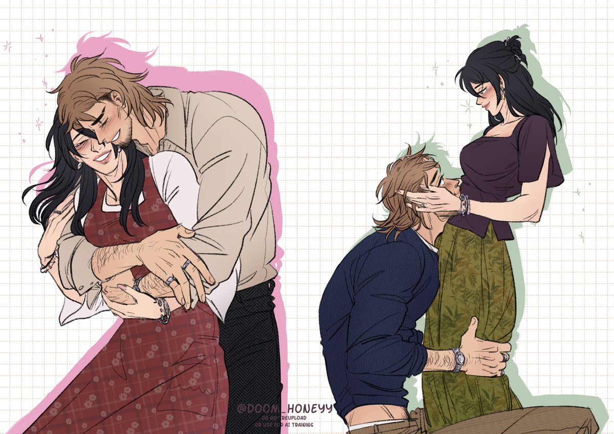 doom_honeyy's tweet photo. could've had this done a few days sooner for their special day, but really it's never too late for #jeankasa 😌🩷 https://t.co/1TKfcuyBM8