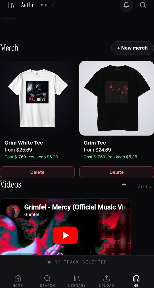AethrMusik's tweet photo. Merch is now live for all artists. You can find this on your artist page. Simply just add an hq image of your art, set your artist profit and place them onto a T-Shirt. We take care of the rest.

Today shirts but soon vinyls and CDs 
Let us know what merch you would like to have. https://t.co/Jfy5r0GA0x