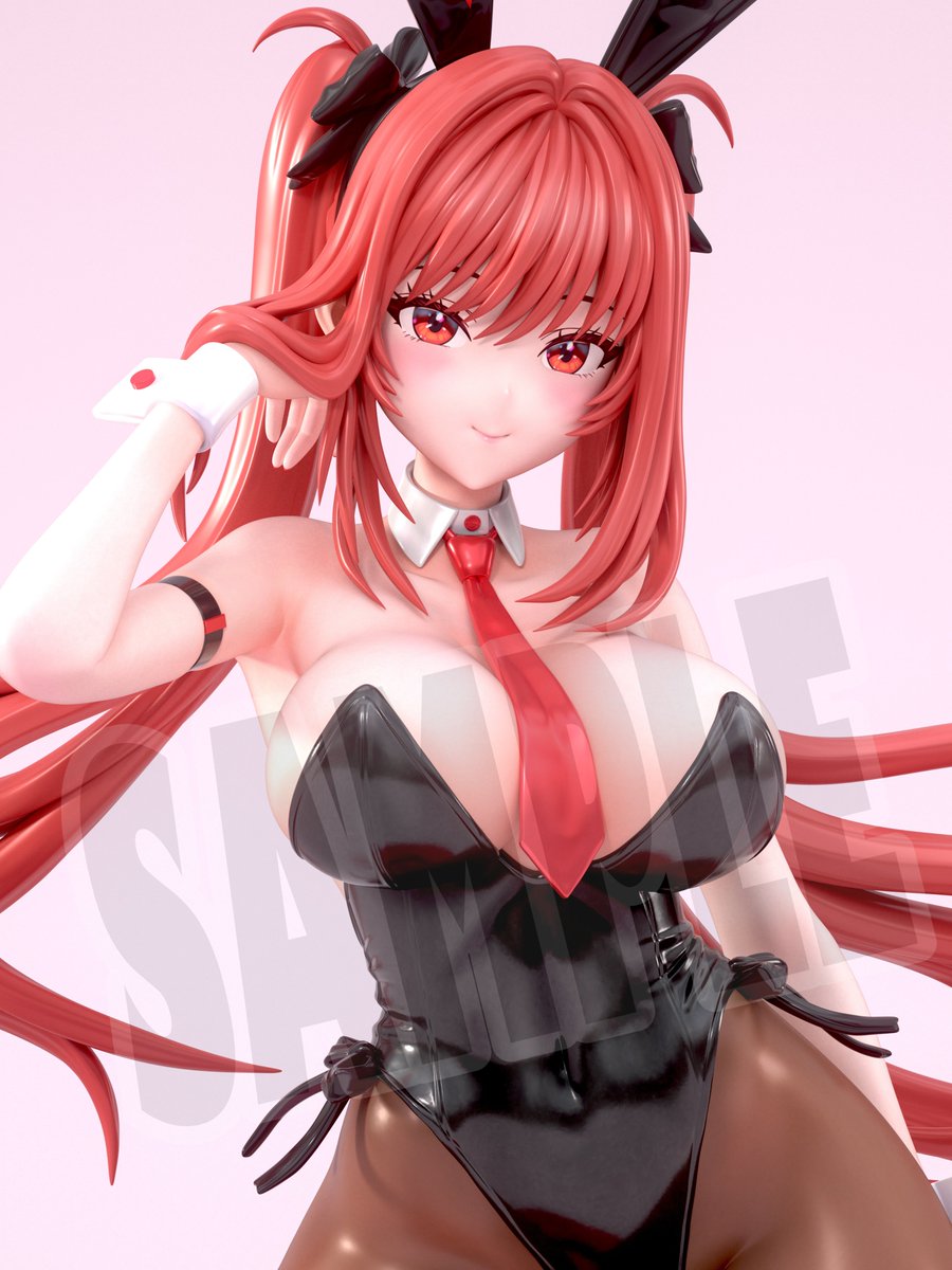 ukiwazaiku's tweet photo. 『勝利の女神：NIKKE』ラピ：レッドフード バニーガールver.（ツインテール）完成
造形：ukiwa
ガレージキットは6月10日(水)18時からBOOTHにて販売開始
一次販売分は特別感謝価格（上限数に達したら終了）
https://t.co/Szd0RhONl1
#NIKKE　#NIKKEfanart https://t.co/ZIcno2YaMq