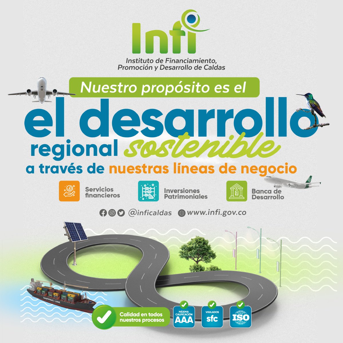 FronteraInforma's tweet photo. Infi: Instituto de Financiamiento, Promoción y Desarrollo de Caldas.

Nuestro propósito es el desarrollo regional sostenible a través de nuestras líneas de negocio.

#fronterainformativa #jaimeosorioperiodista #publicidad @inficaldas @FronteraInforma https://t.co/gfXtmw8GVW