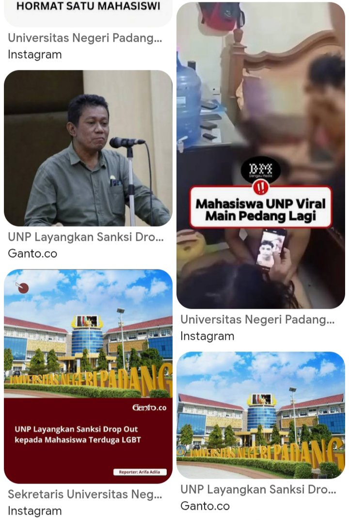 devilbreezer's tweet photo. @queerimpasse Betul, 3 minggu lalu ada kasus 2 mahasiswa UNP digrebek dan didrop-out kampus, padahal kejadiannya di tempat privat di luar kampus. https://t.co/oqs68GdZvz