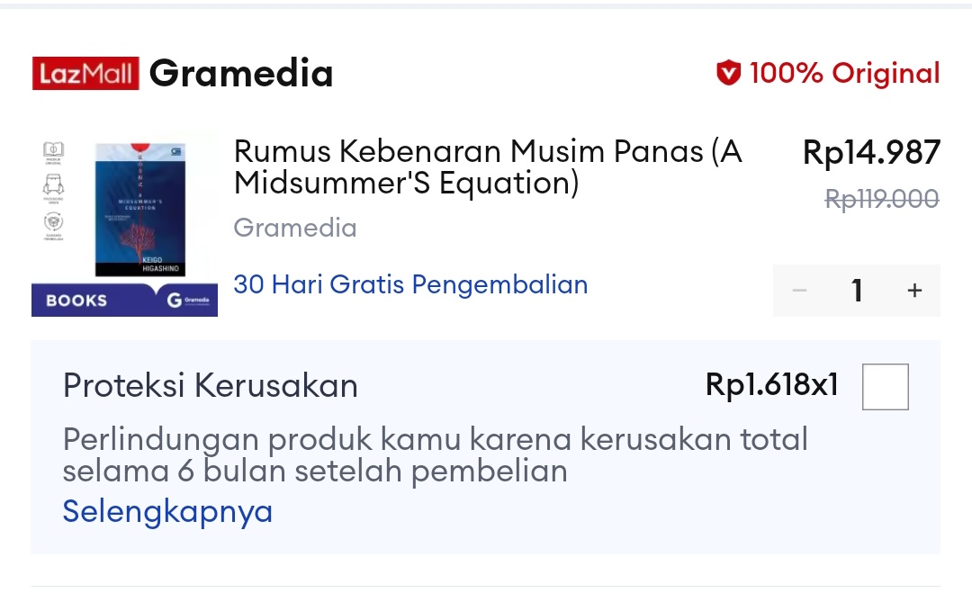 slsteeaa's tweet photo. mending beli yang mana ya?? tapi aku naksirnya midsummer's equation. tapi yang lainnya juga ada di wl ak😞😞😞 https://t.co/xzZIQuUYog