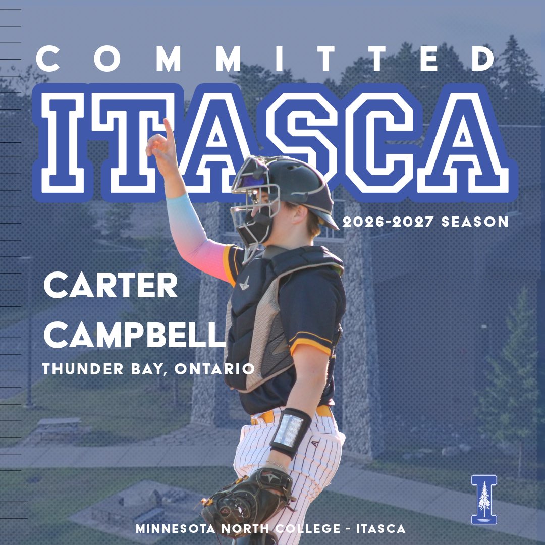 baseball_Itasca's tweet photo. The Vikings are very excited to announce the commitment of Carter Campbell for the 2026-2027 season!

Welcome to the program!

#welcometothefamily #vikingstrong https://t.co/GkhWfkuSgV
