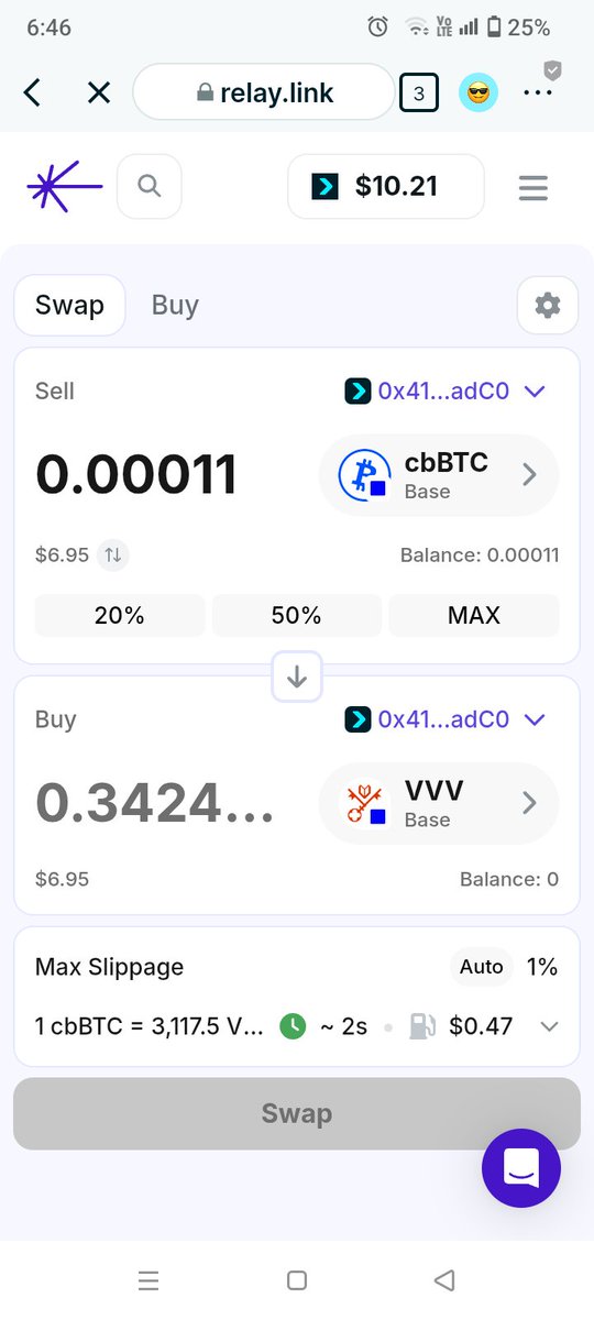 Spixelr's tweet photo. What the fu** @base
 fee 0.47$ For one transaction https://t.co/ZjH1BSvW0Q