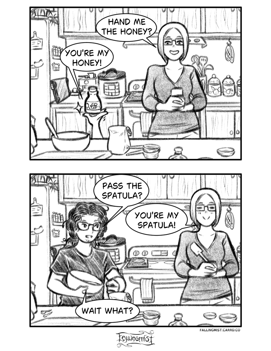 FallingMist_Art's tweet photo. Gaily Life # 5! My comic about my daily life of being gay-ly married.

Happy #Pride month 🏳️‍🌈 ! https://t.co/BCeTbD1XfK