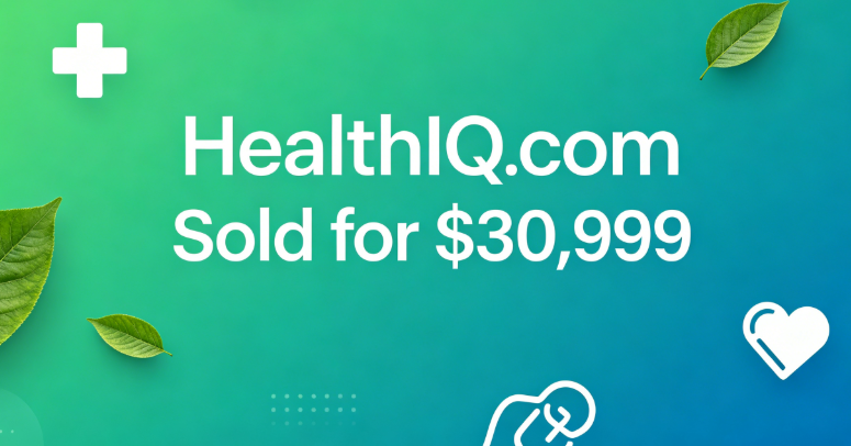 DomainNews24's tweet photo. Domain  Sold!
💰HealthIQ .com Sold for $30,999
🛒Sold via #DropCatch
🗓️June 3, 2026
This domain name precisely targets two currently hot sectors: healthcare and artificial intelligence. It can be used for personal health management platforms and health assessment tools, and is also suitable for AI-driven medical data analysis and personalized health advice services.
