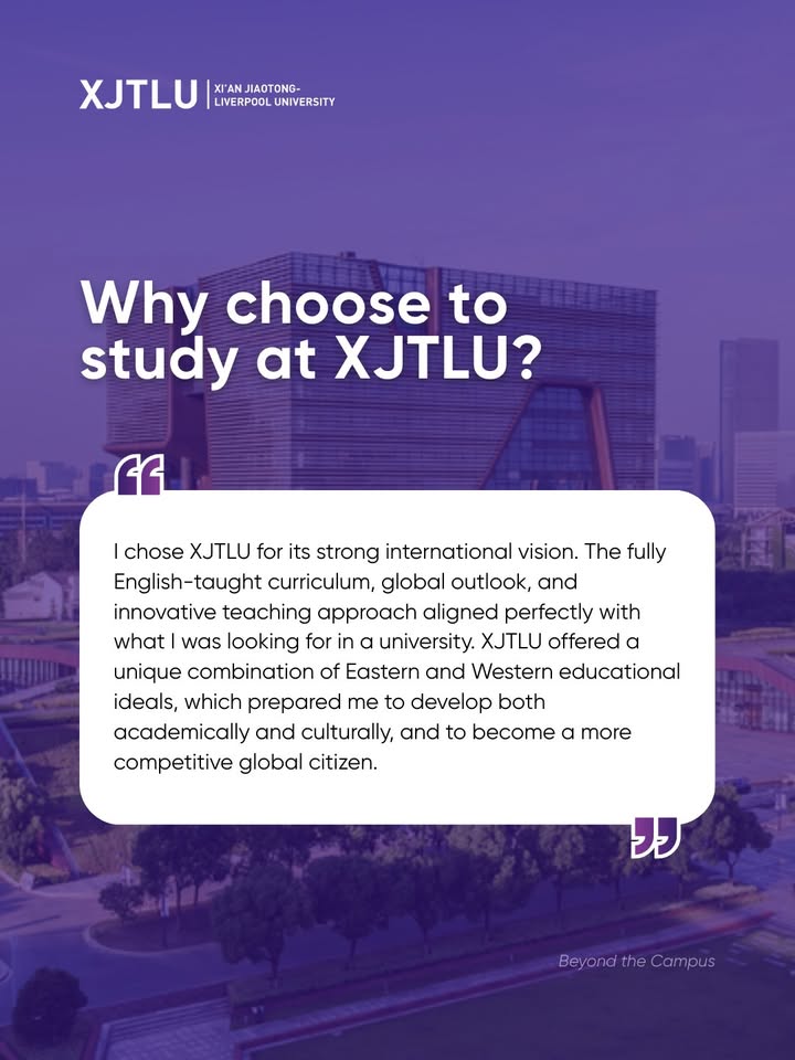 XJTLU's tweet photo. 🎓 Meet Junjie Ping, a 2015 graduate of #XJTLU and now General Manager of Europe Region at Yangguofu Group, based in London. Choosing XJTLU for its international vision and English-taught learning environment, Junjie saw the University as a place to broaden his perspective and prepare for a global future. Living and studying in an international environment helped him develop the cross-cultural communication skills and global mindset that continue to shape his career today. Now leading business expansion across European markets, Junjie continues to apply the international perspective and confidence he developed at XJTLU to navigate global business beyond borders.

#XJTLUalumni #XJTLU20Years #GlobalCareers #Business