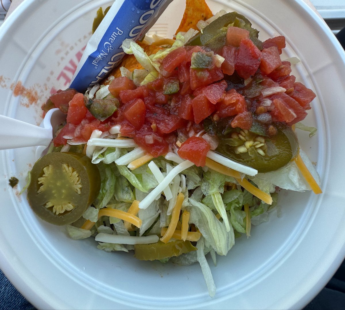 rinkshade's tweet photo. at least the walking taco is as good as last year https://t.co/oIZld1OVfj