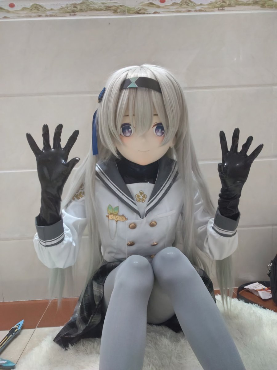 ACE458998127846's tweet photo. 屁股被插进去了！
#kigurumi  #latex   #着ぐるみ https://t.co/XJVU2lkjpl