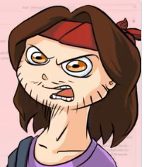 RunninPigeon's tweet photo. @GothTransFem wtf is with his neck???????? https://t.co/vdUfGqMfx5