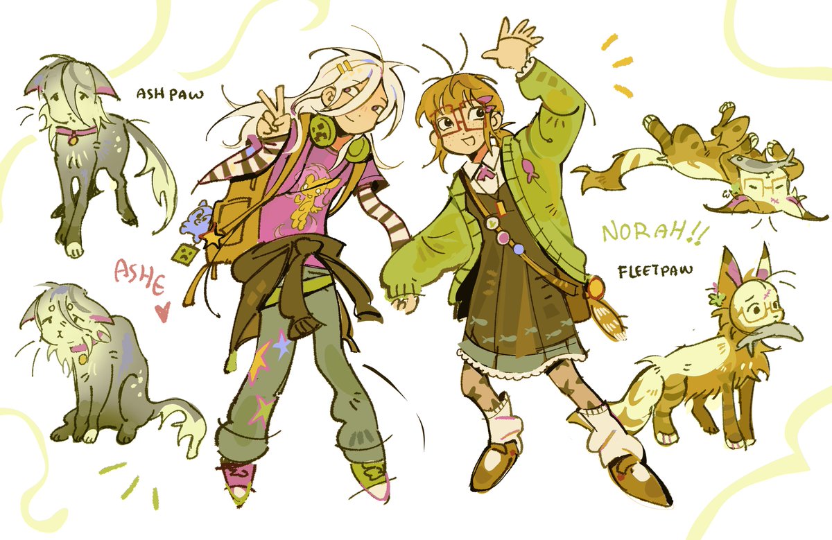 fishieguy's tweet photo. friends who le cringe together stay together...💜💚 https://t.co/8YRVc2aHsG