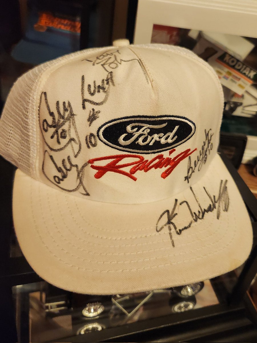 tailtank4's tweet photo. True story. While my first wife &amp; I threw around names for our son the one we both agreed on was Casey. I got the idea from Casey Luna's sprintcar, Mr. Luna would autograph this hat for him.  RIP Mr. Luna.😞 https://t.co/Y7DVoOSE6D