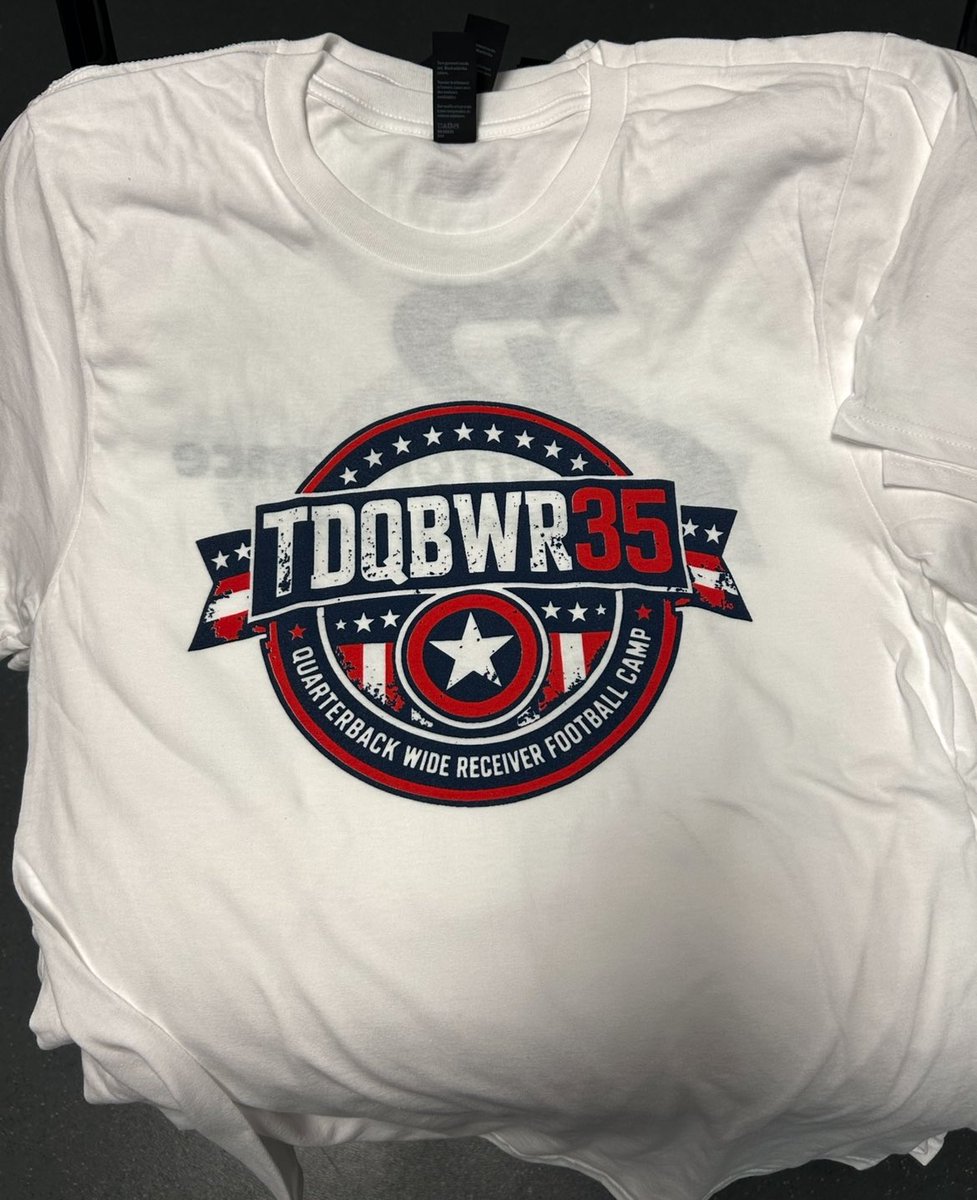 ToddDodgeFBcamp's tweet photo. Our 35th Annual Summer Camp was an outstanding group of young men &amp; competitors. We worked hard, gained a deeper understanding of the game, improved skills &amp; had a lot of fun. I am proud of ALL of you and rooting for your success. Thx to @PCnowisthetime for our shirts! #TDQBWR35 https://t.co/klcUOWM0dY
