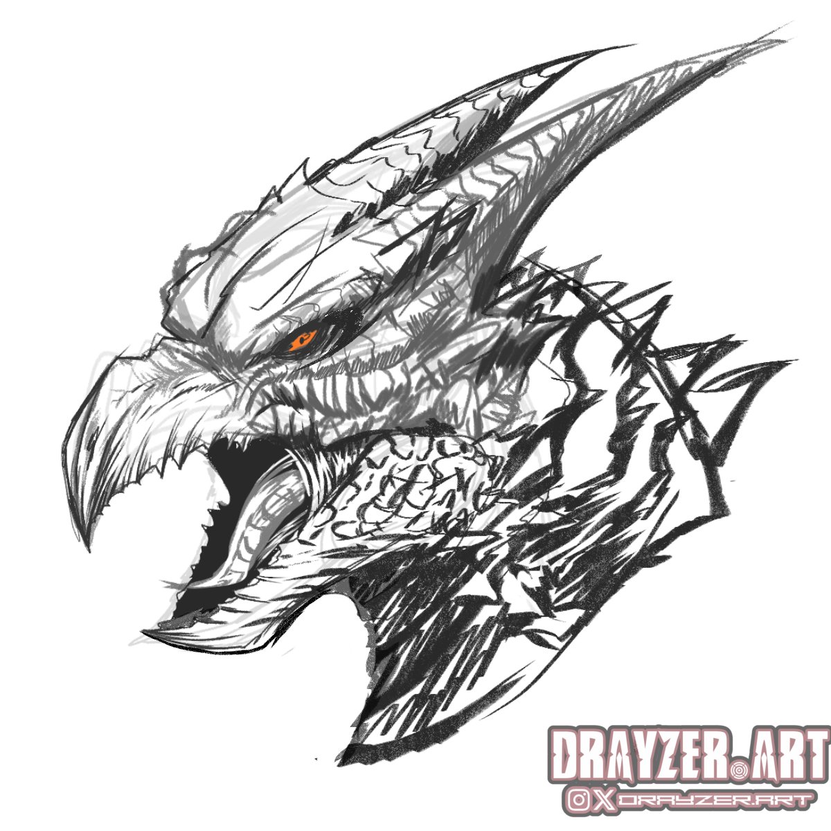 JordyRoj4s2472's tweet photo. Les muestro un layot de rodan en el cual estoy trabajando. 
#Rodan #Drayzerart #Monsterverse https://t.co/oagvrc5UKW