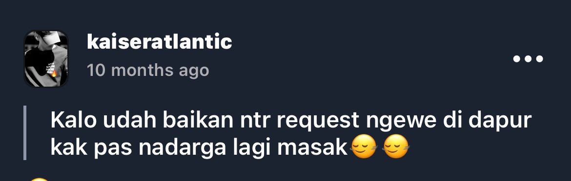 kaiseratlantic's tweet photo. Btw ini ide dari sender ini, 10 bulan yang lalu deym. Halo, sendernya masih ada disini? 😃 https://t.co/x1J49m2gup