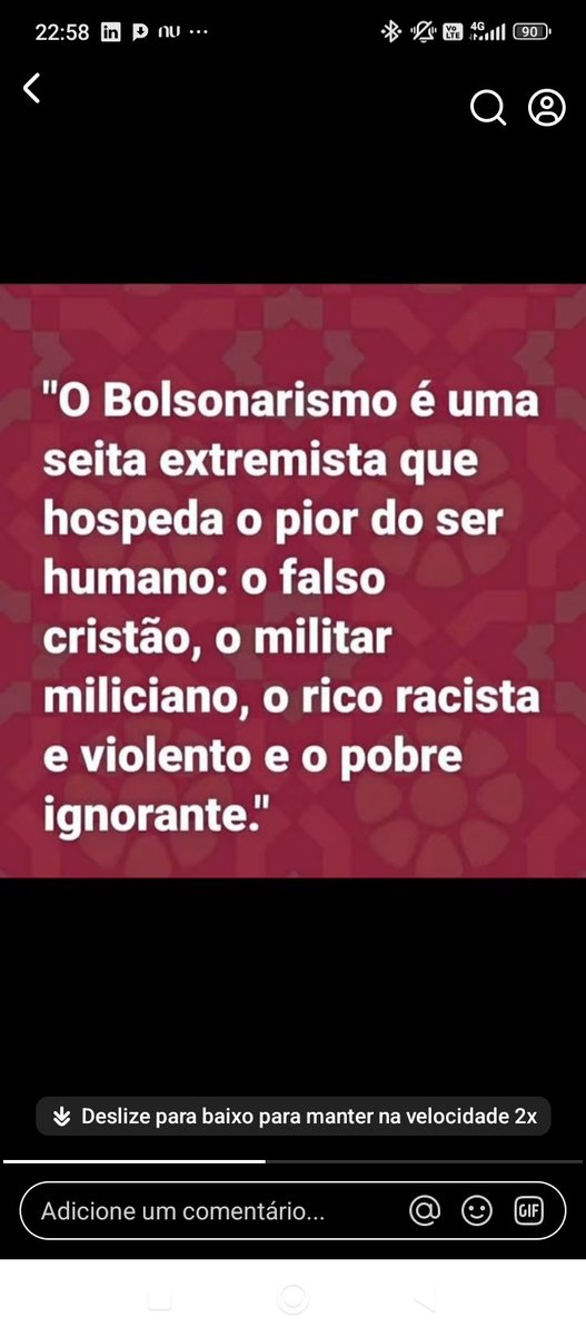 cross_raffa's tweet photo. @JesusBeneditoA3 @pedrorousseff Bolsonaristas deveriam ser de outro planeta ..aqui no Brasil eles são um bando de estrume ... https://t.co/I903jAmIHh