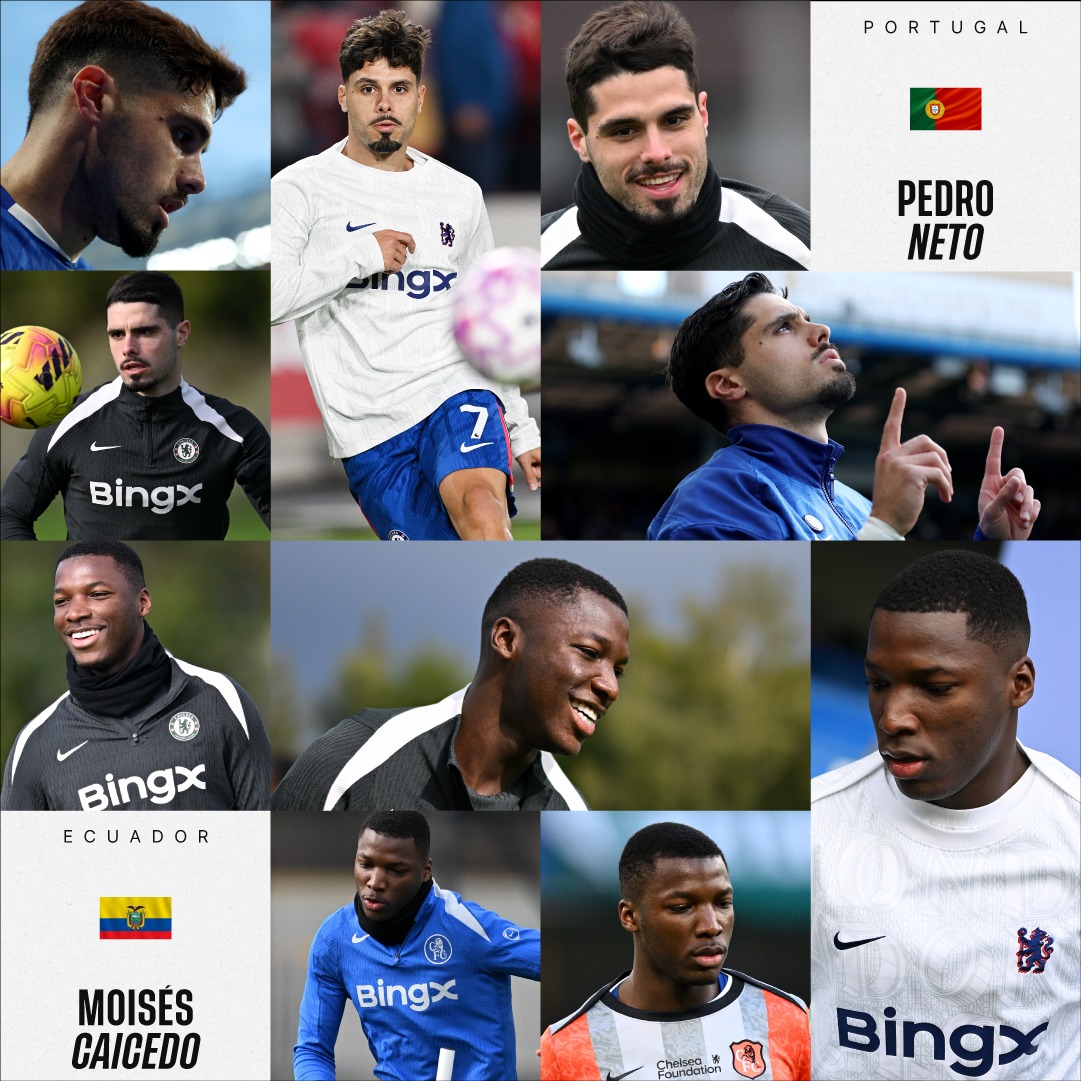 BingXOfficial's tweet photo. The @chelseafc players are ready to represent their countries.

Who are you backing? 👇