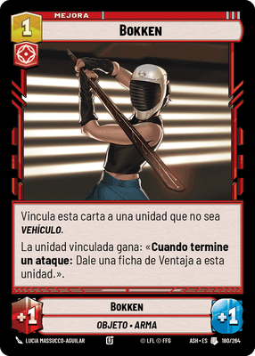 HauseCard's tweet photo. Spoilers de Star Wars Unlimited Ashes of the Empire set 8.

🟥 Esquife de piratas shydopp
🟥 Caza de Onix 
🟥 Araña nudosa blanca de los hielos 
🟥 Bokken   

#SWU #StarWars #StarWarsUnlimited https://t.co/fyyJeXxn2X
