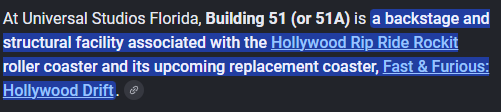 Coasterwolf0108's tweet photo. Looks like we are possibly be walking underneath the tracks by the station for F&amp;F hollywood drift coaster by race through new york https://t.co/sZKpR3BucU