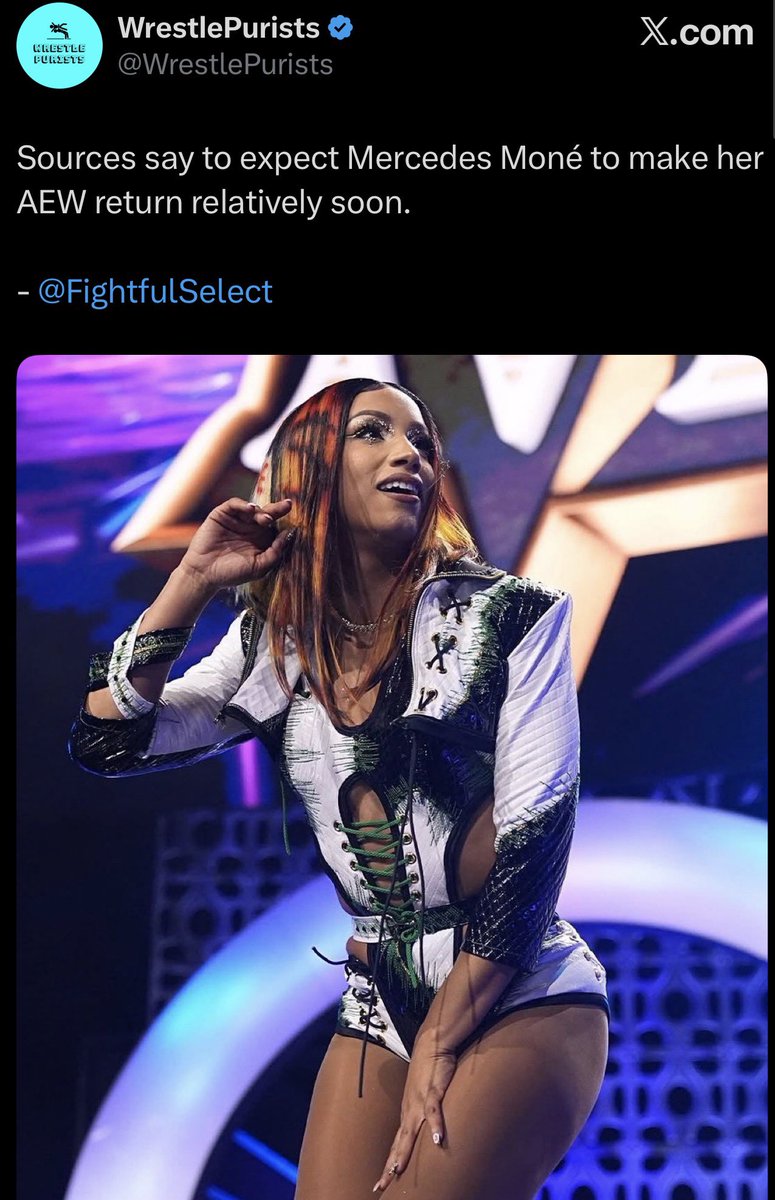 TrueCrich's tweet photo. @WrestlePurists Yall knew it was happening quit being surprised. https://t.co/QAxMNRbrJy