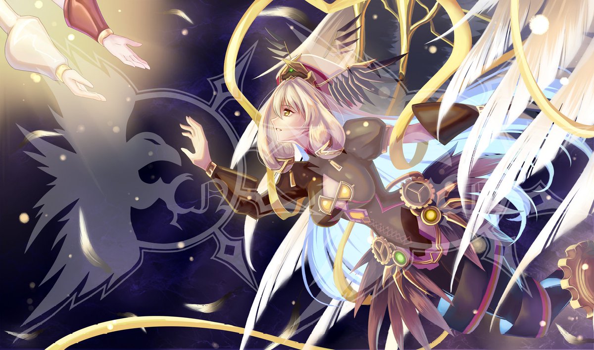 crowtrickster's tweet photo. Huge shoutout to @DerZweite92 &amp; @all_brite785 for the gorgeous art! Kurumi &amp; BigBelly will be the designs used for the 7k event and the animus will be for the Crow's Nest 1k later this year pending date! 🧵 https://t.co/kWtLRUZRRr