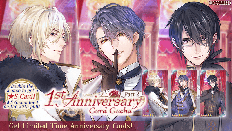 ikepri_en's tweet photo. 👑 1st &amp; 2nd Anniversary Card Gacha are Back Again! 👑

Get them if you missed out! 😉

#ikepri #otome https://t.co/ir5FxRo7ff
