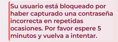havetskvinna's tweet photo. @GobCDMX ¿hay algún problema con el sistema Llave? No puedo entrar e incluso ya generé una nueva contraseña. Me arrojó este mensaje tras 2 intentos, cambié la contraseña y al primer intento salió de nuevo. https://t.co/3ehZanqVD7