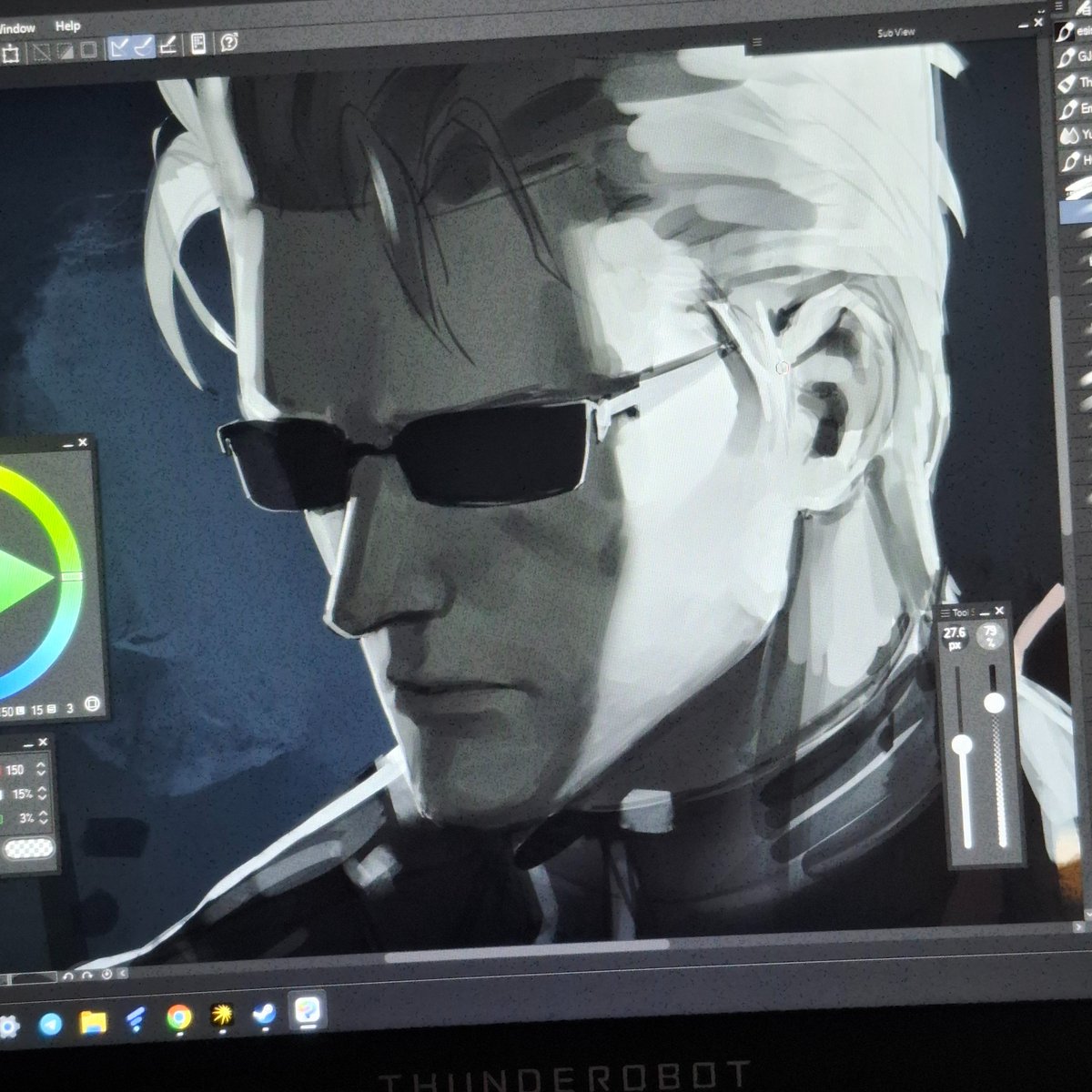 qui028xkkql47's tweet photo. work in progress #albertwesker #residentevil https://t.co/BD3y1jvoYb