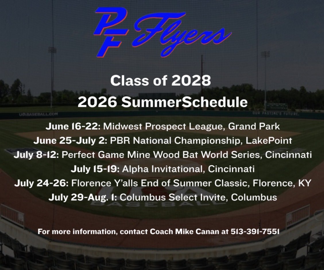max_hornberger's tweet photo. Summer ball schedule ⬇️ https://t.co/fAJLam8jQq